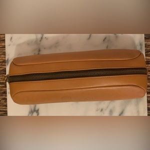 TUMI Leather Travel Pouch